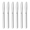 Bestdin Dinner Knife Set, 24 Pieces 8-inch Kitchen Knives, Pattern Design Stainless Steel Cutlery Knife, Table Knives for Home, Hotel and Restaurant,