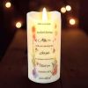 Skywin in Loving Memorial Candles for Deceased (Every Beat) - 5.9 x 2.7 in LED Flameless Candles, Remembrance Candle for Loss, Memorial Candles for Lo