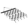 VEVOR Drag Harrow, 4'x5.6' Heavy-Duty Chain Harrow with 69 Teeth, ATV UTV Tractor Attachments Field Drag Mat for Sod Prepping, Seeding Lawns, Landscap