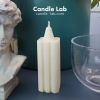 Candle Lab 10.5 cm Tall Candle Mold 8.5cm Wide Cuboid Shape Acrylic Candle Mold