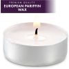 Montopack Unscented Smokeless White Tealight Candles 100 Pack