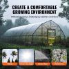 VEVOR Greenhouse Plastic Sheeting 12 x 50 ft, 6 Mil Thickness Clear Greenhouse Film, Polyethylene Film 4 Year UV Resistant, for Gardening, Farming, Ag