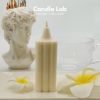 Candle Lab 10.5 cm Tall Candle Mold 8.5cm Wide Cuboid Shape Acrylic Candle Mold