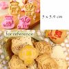 2 Sets Lion Dancing/Lucky Bag Shape Cookie Cutters Biscuits Mold DIY Cake Sugarcraft Pastry Bakeware Decoration