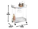 Aerin - Server Cart - Silver