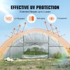 VEVOR Greenhouse Plastic Sheeting 12 x 50 ft, 6 Mil Thickness Clear Greenhouse Film, Polyethylene Film 4 Year UV Resistant, for Gardening, Farming, Ag