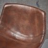 Set of 2 30" Dax Faux Leather Barstool Brown