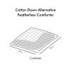 Cotton Down Alternative Featherless Comforter