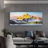 Hand Painted Oil Painting Large Landscape Oil Painting Original Mountain Canvas Painting Abstract Painting Modern Art Acrylic Painting Living Room Hal